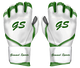 G-Pro Batting Gloves - White Series - White & Green