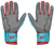 G-Pro Batting Gloves - Blue Series - Baby Blue & Red