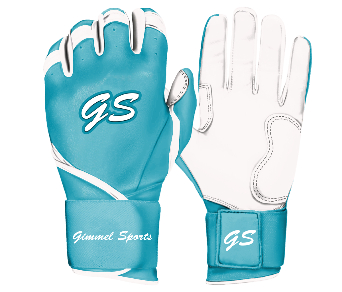 schlag handschuhe G-Pro Schlaghandschuhe – Blue Series – Babyblau – Gimmel Sports