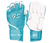 G-Pro Batting Gloves - Blue Series - Baby Blue