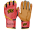 G-Pro Batting Gloves - Color Series - Red Black & Camel