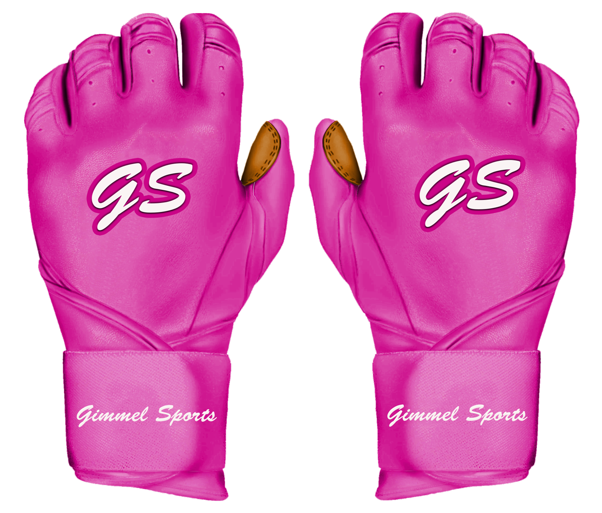 Mens pink baseball batting gloves shop
