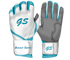 G-Pro Batting Gloves - White Series - White & Baby Blue