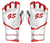 G-Pro Batting Gloves - White Series - White & Red