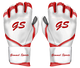 G-Pro Batting Gloves - White Series - White & Red