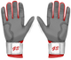 G-Pro Batting Gloves - White Series - White & Red