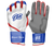 G-Pro Batting Gloves - White Series - White Red & Royal