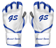 G-Pro Batting Gloves - White Series - White & Royal