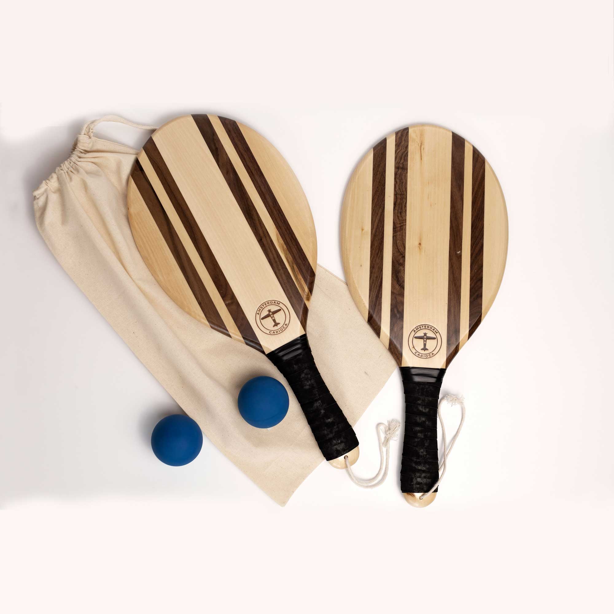 Beach Tennis Set - Braziliaans Frescobol - Beach Tuinspel Beach Tennis Set - Braziliaans Frescobol - Beach Tuinspel